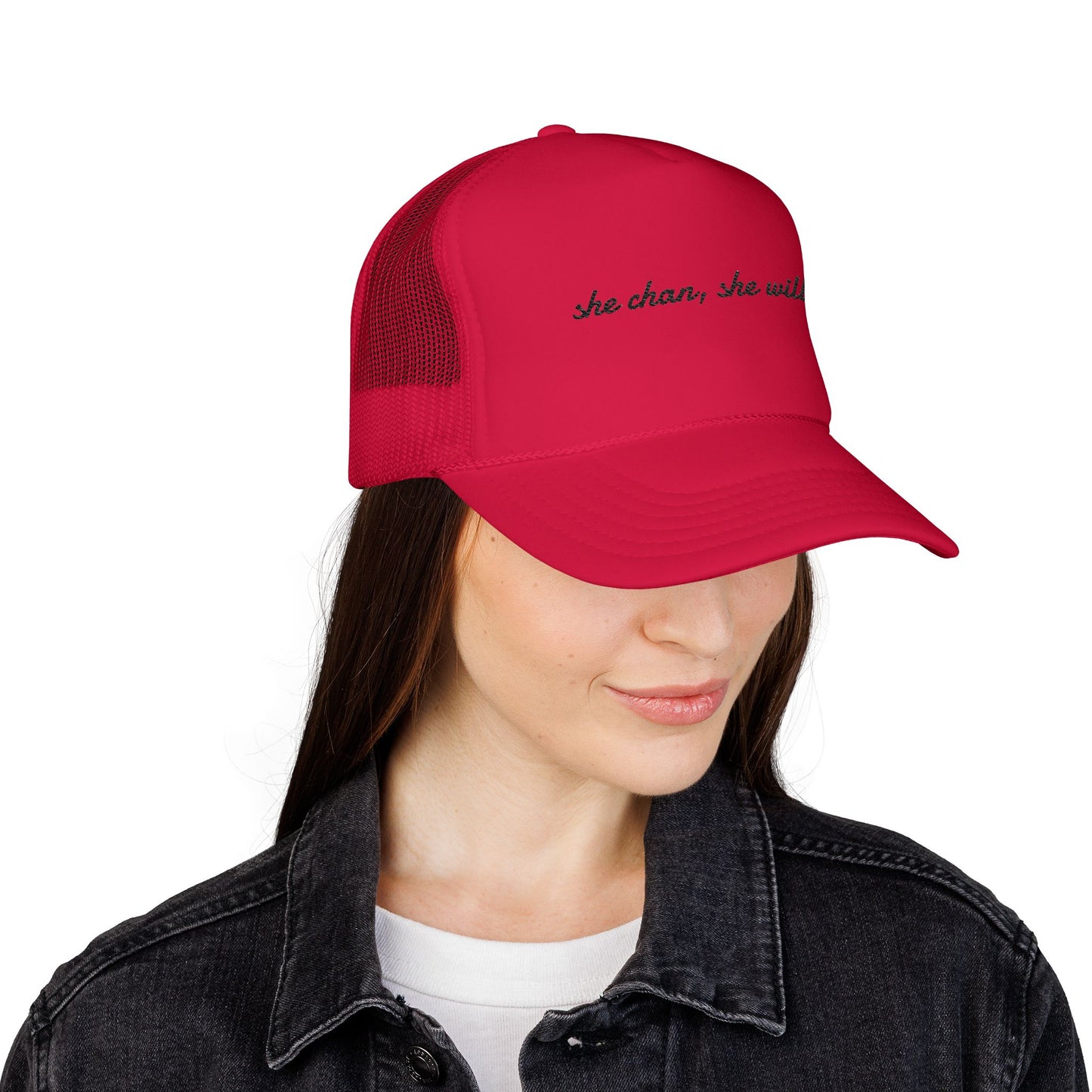 Embroidered Foam Trucker Hat