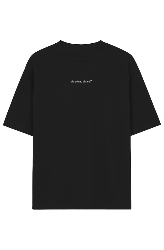 Garment-Dyed Drop-Shoulder Tee