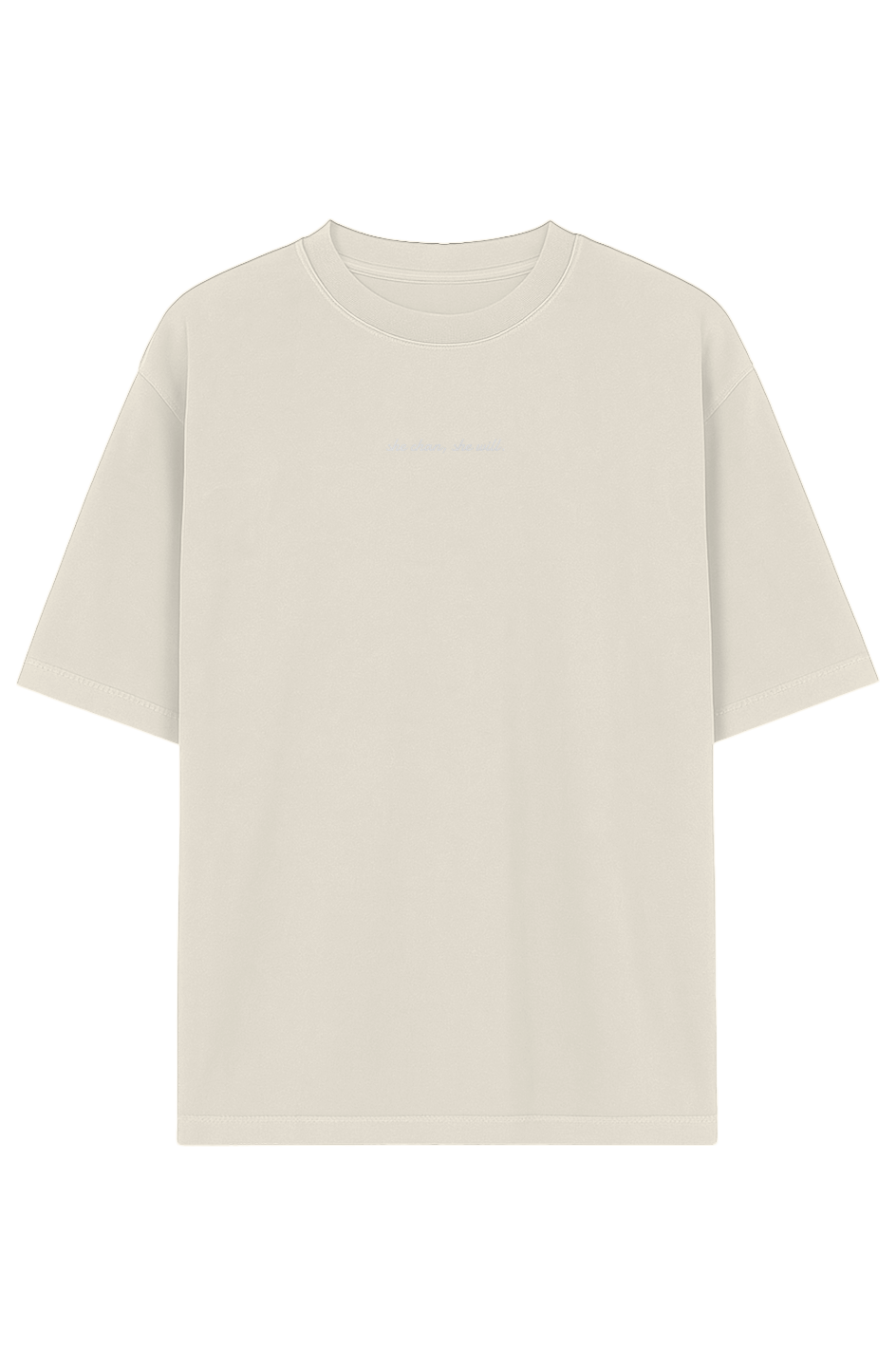 Garment-Dyed Drop-Shoulder Tee