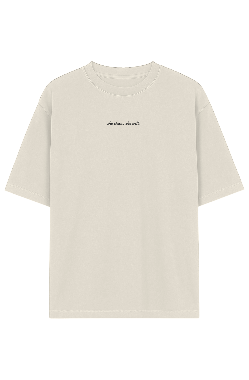 Garment-Dyed Drop-Shoulder Tee