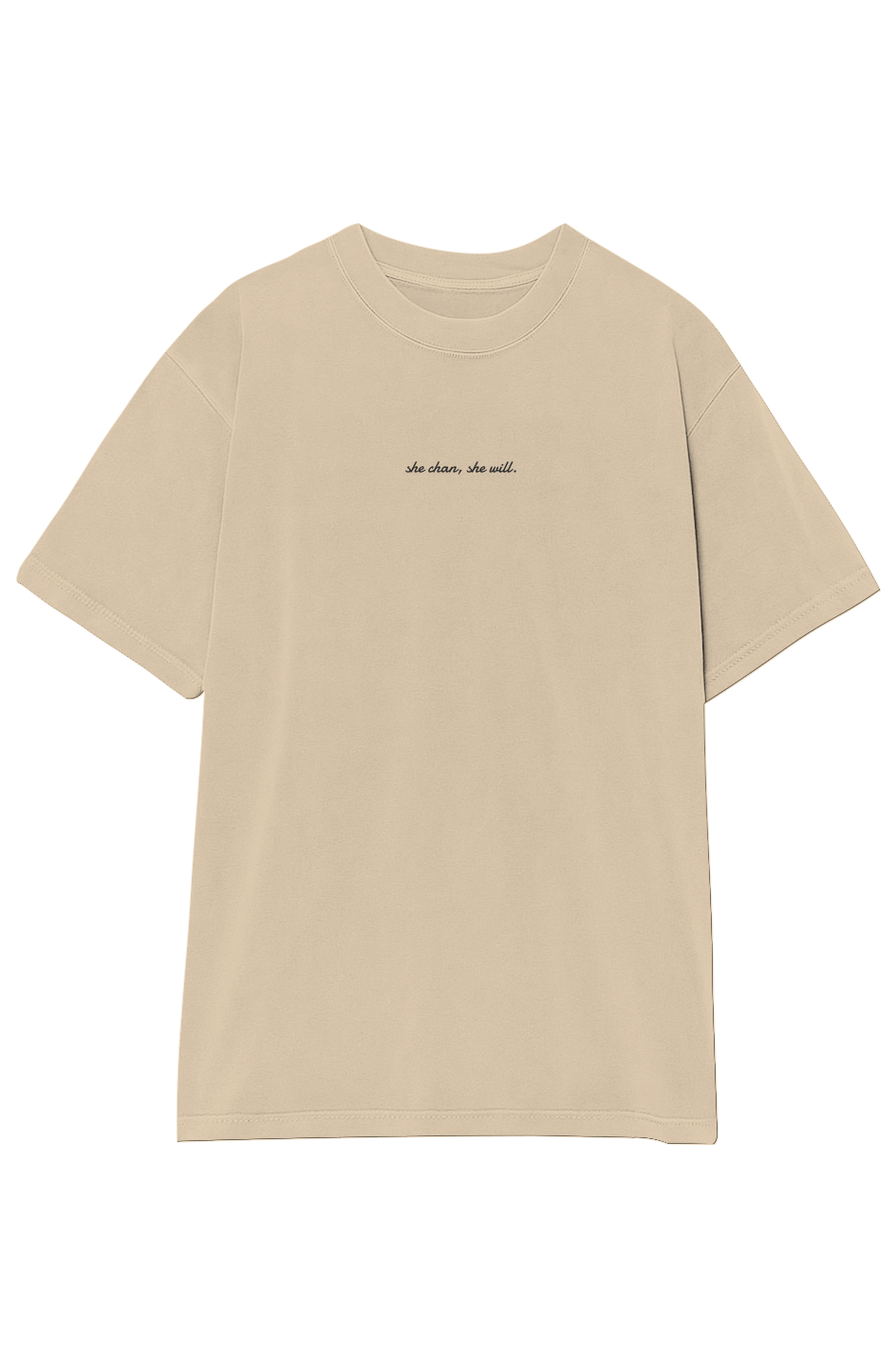 Garment-Dyed Crewneck T-Shirt