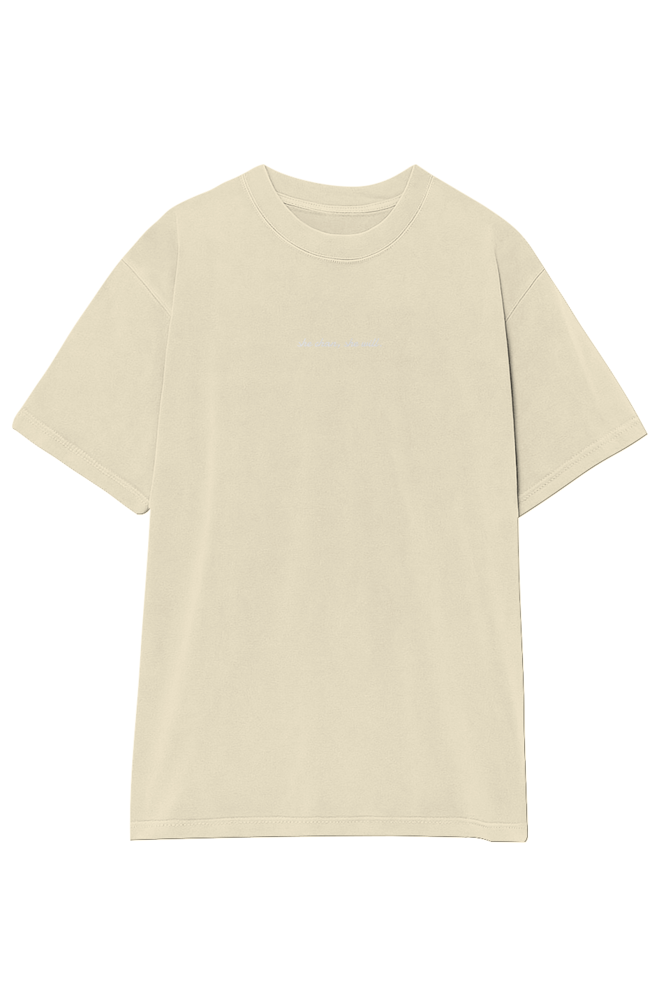 Garment-Dyed Crewneck T-Shirt
