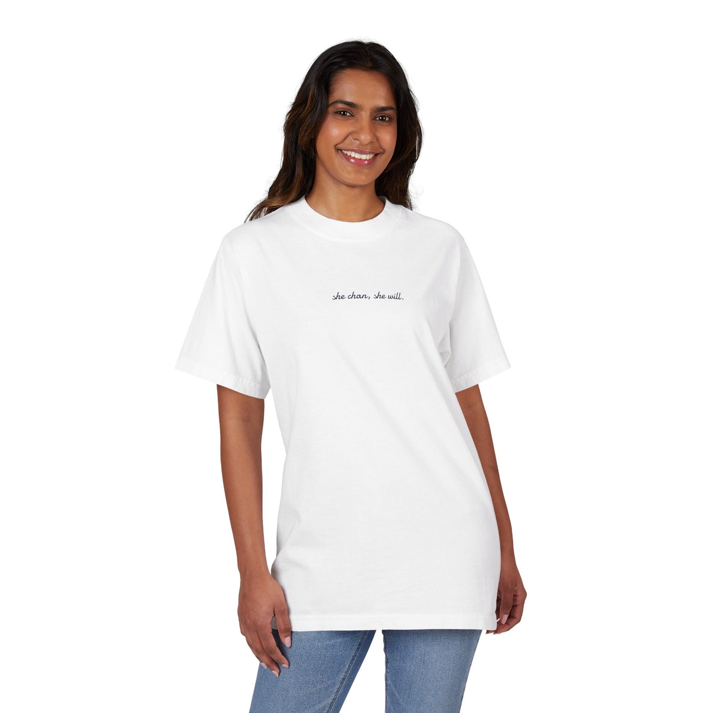 Minimalist White T-Shirt Crewneck