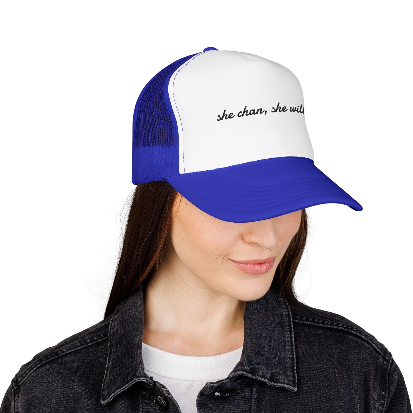Embroidered Foam Trucker Hat