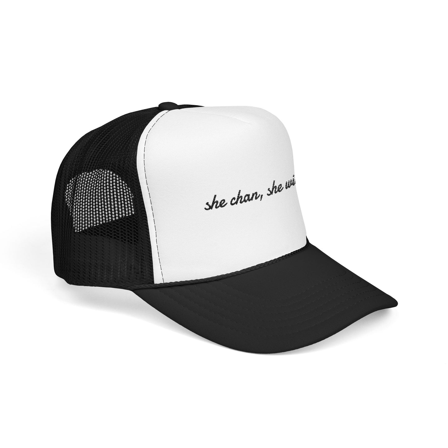Embroidered Foam Trucker Hat