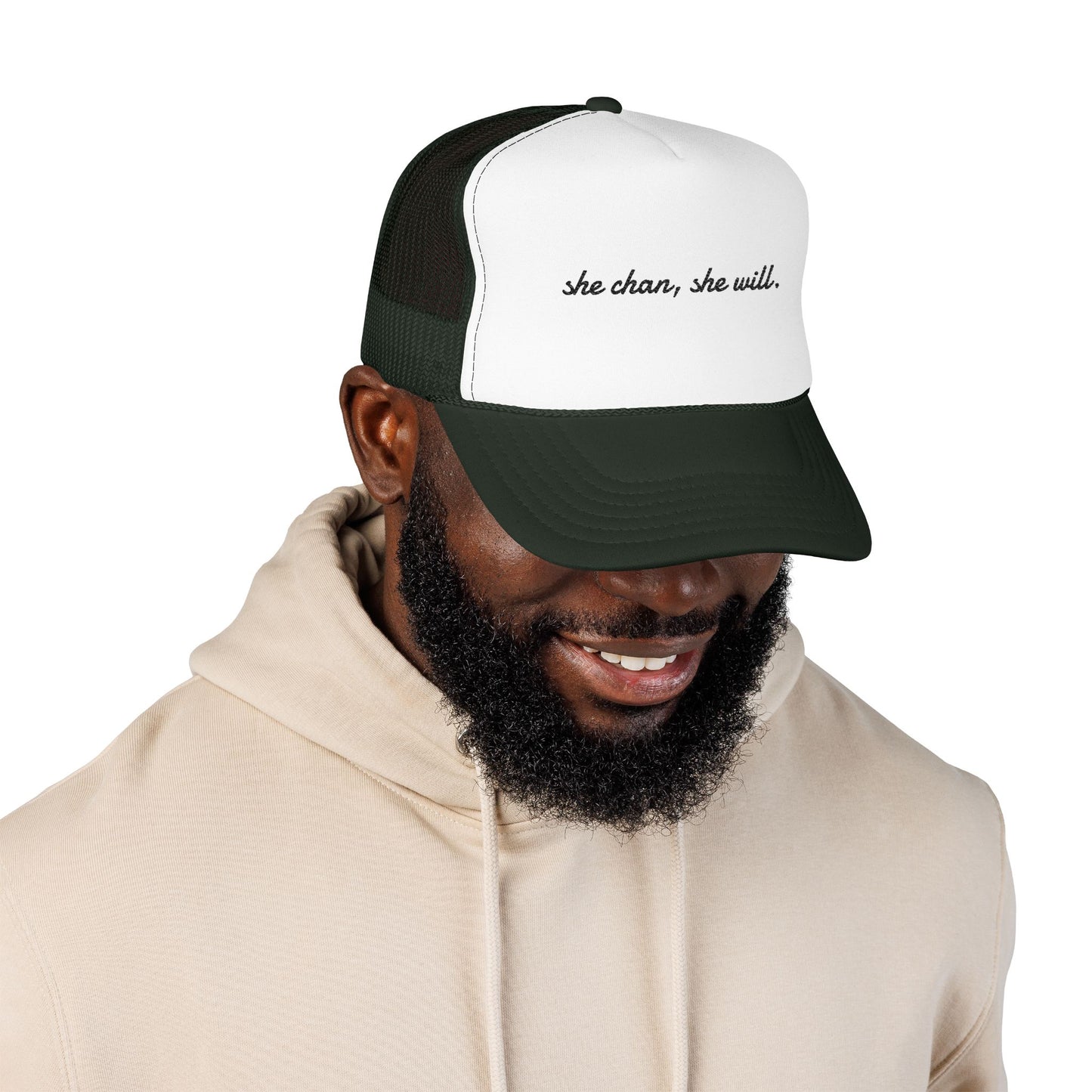 Embroidered Foam Trucker Hat