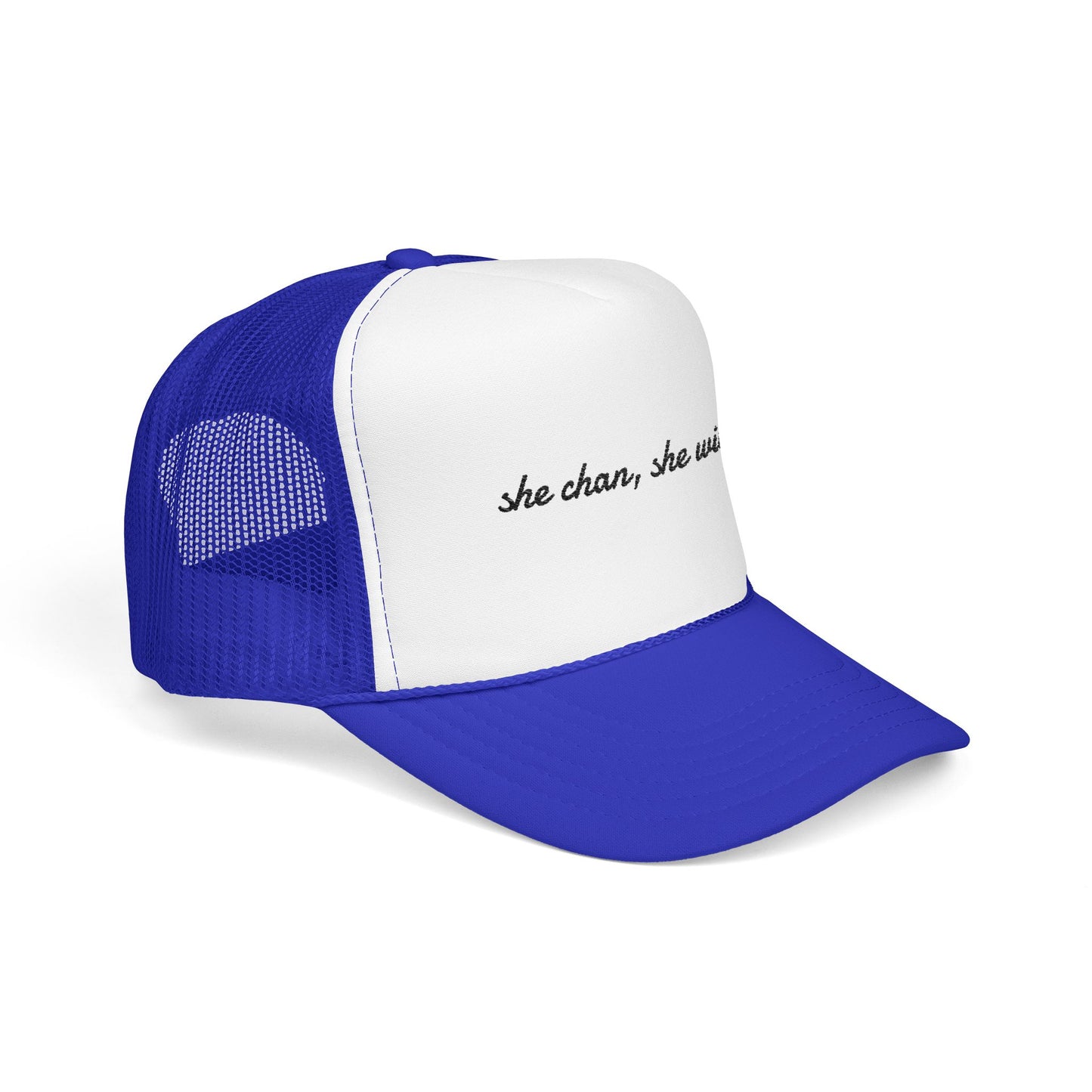 Embroidered Foam Trucker Hat