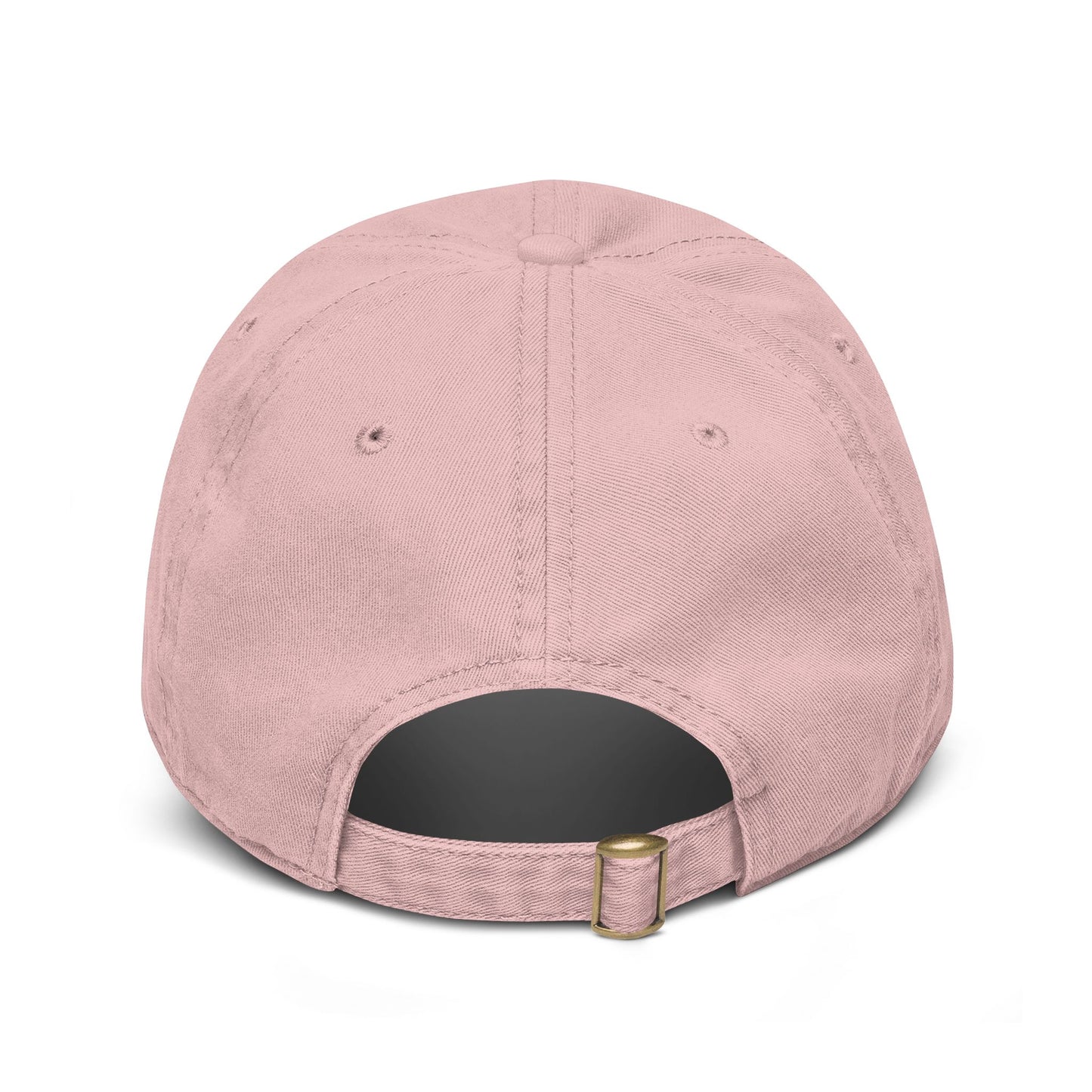 Washed Baseball Cap — "She Can, She Will" Embroidered Hat
