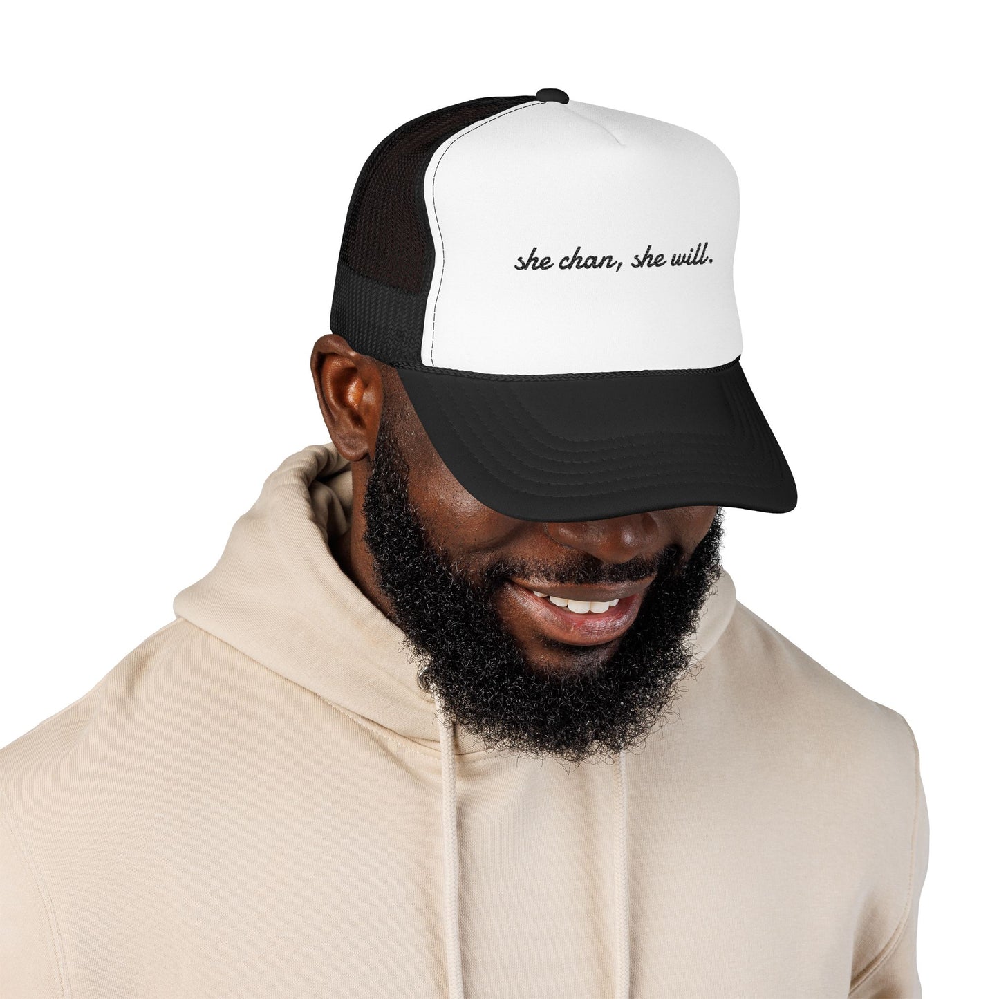 Embroidered Foam Trucker Hat