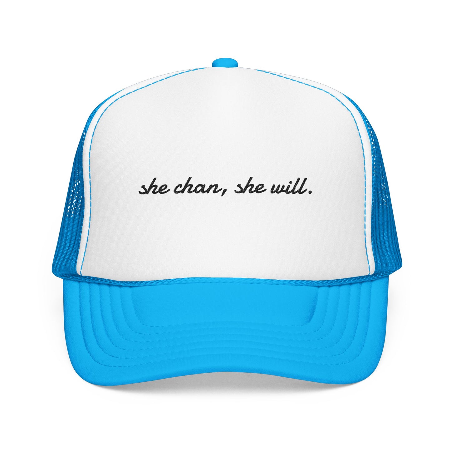 Embroidered Foam Trucker Hat