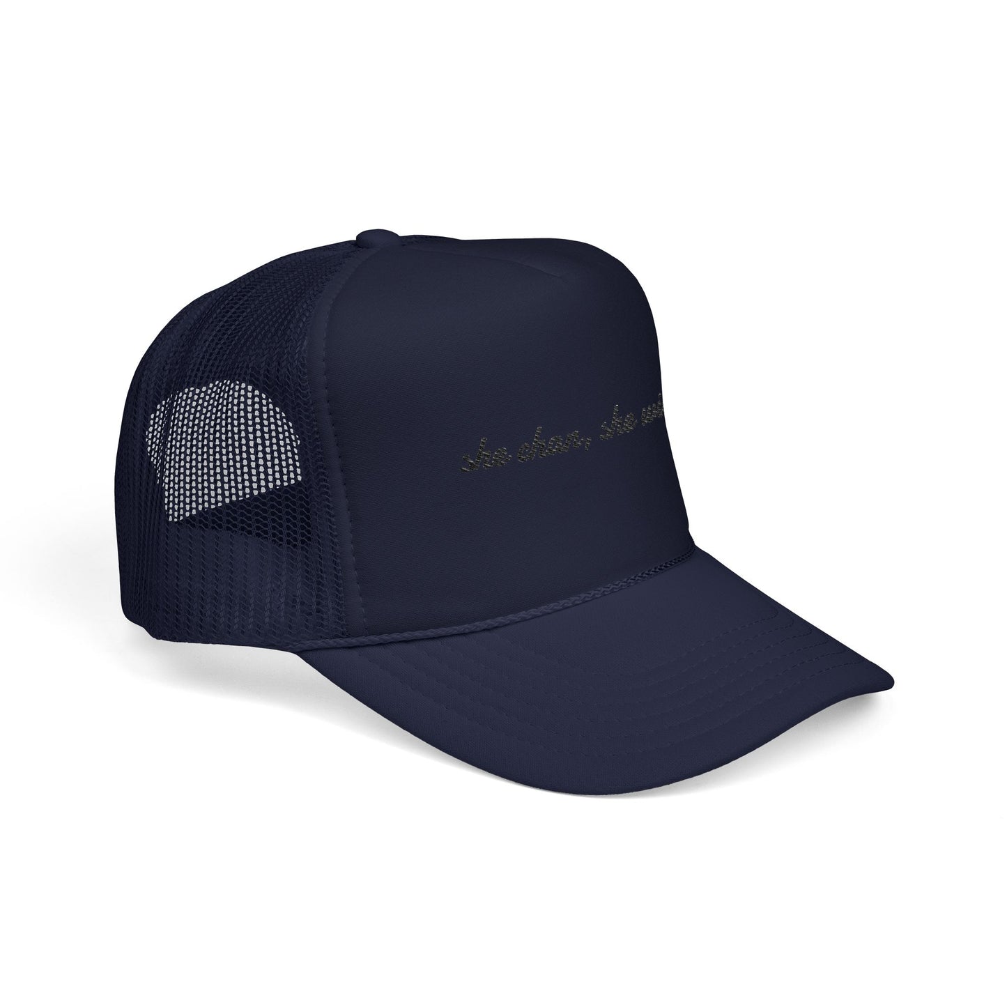 Embroidered Foam Trucker Hat
