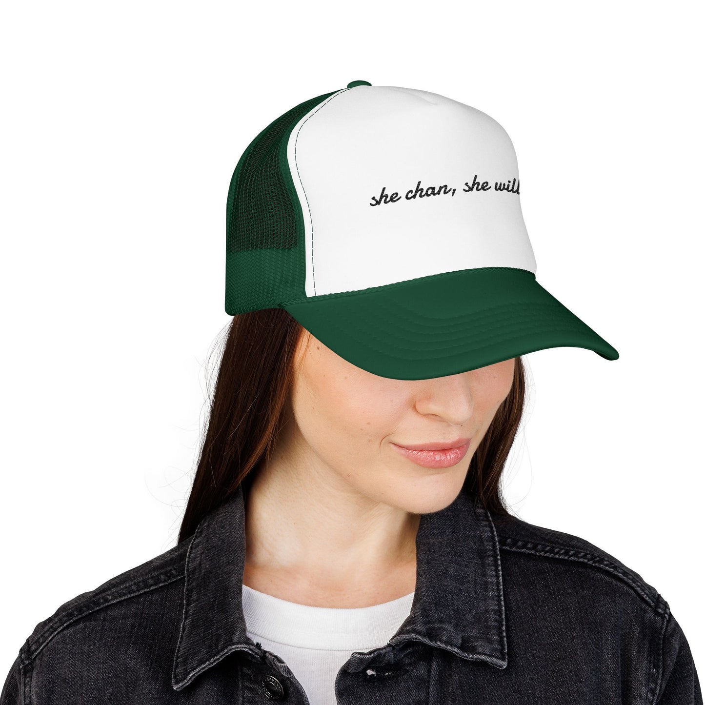 Embroidered Foam Trucker Hat