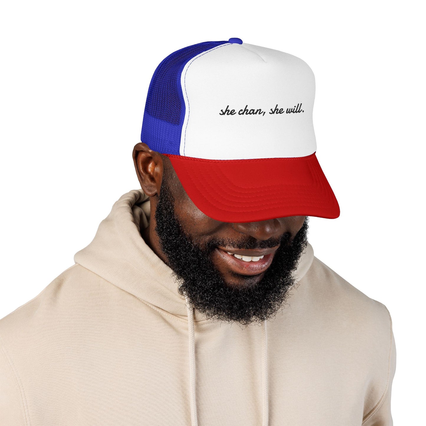 Embroidered Foam Trucker Hat
