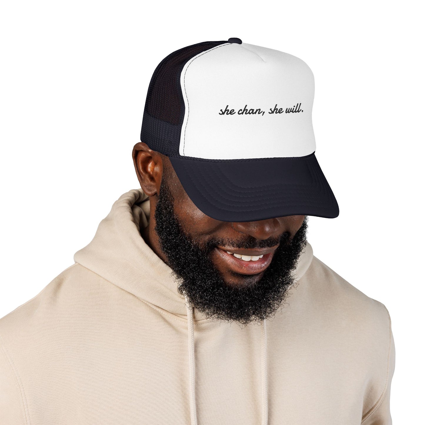 Embroidered Foam Trucker Hat