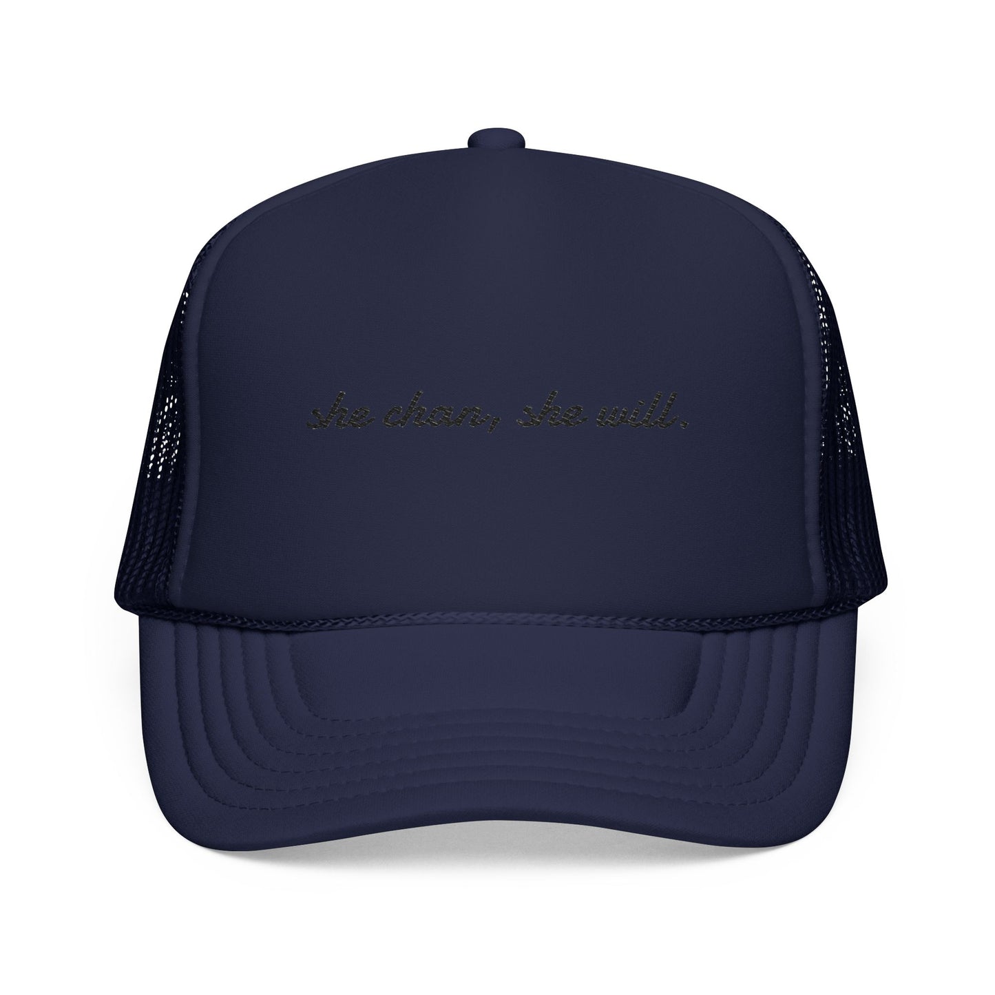 Embroidered Foam Trucker Hat