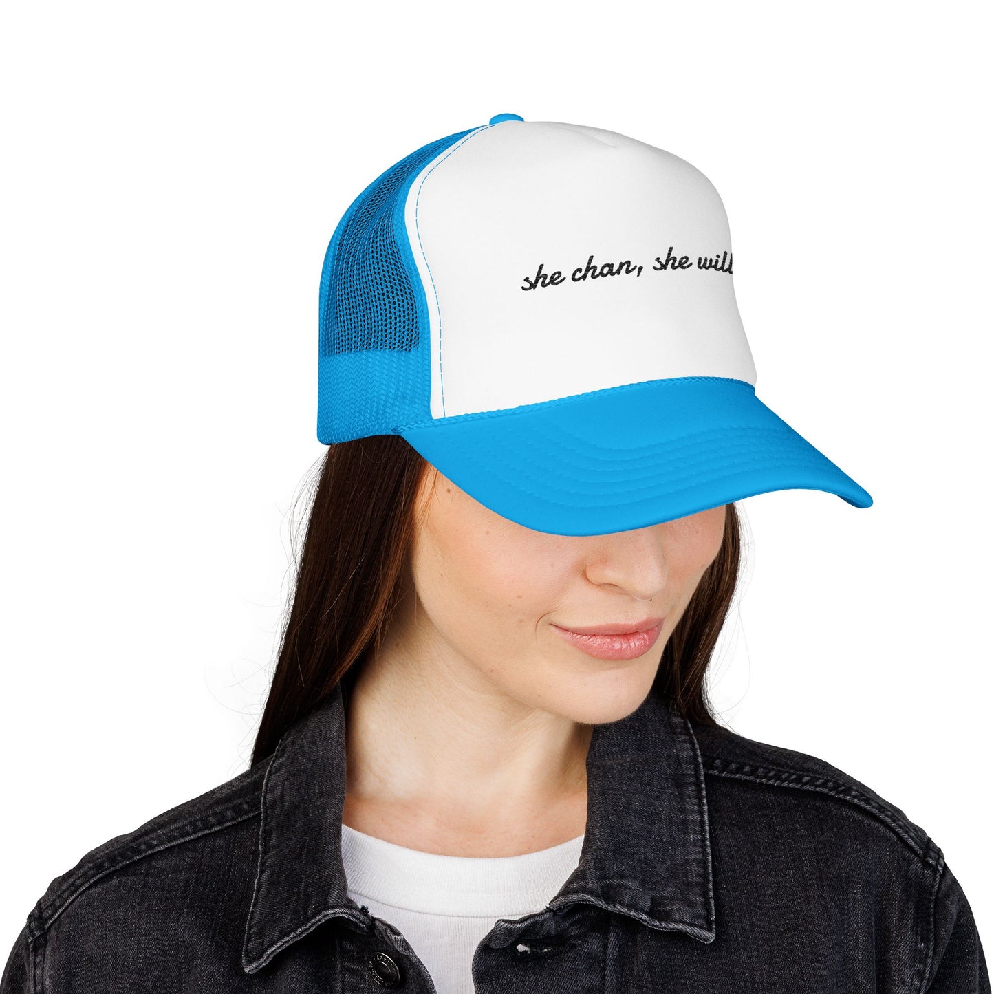 Embroidered Foam Trucker Hat