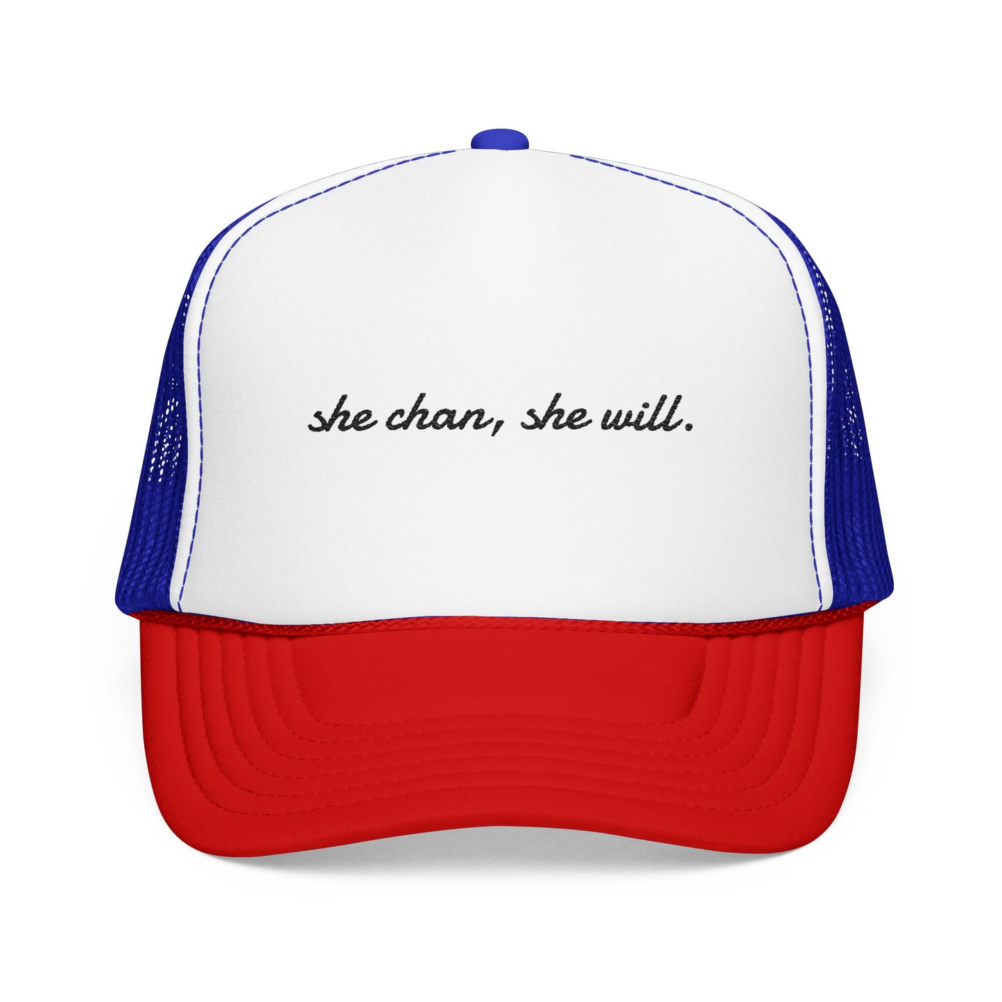 Embroidered Foam Trucker Hat
