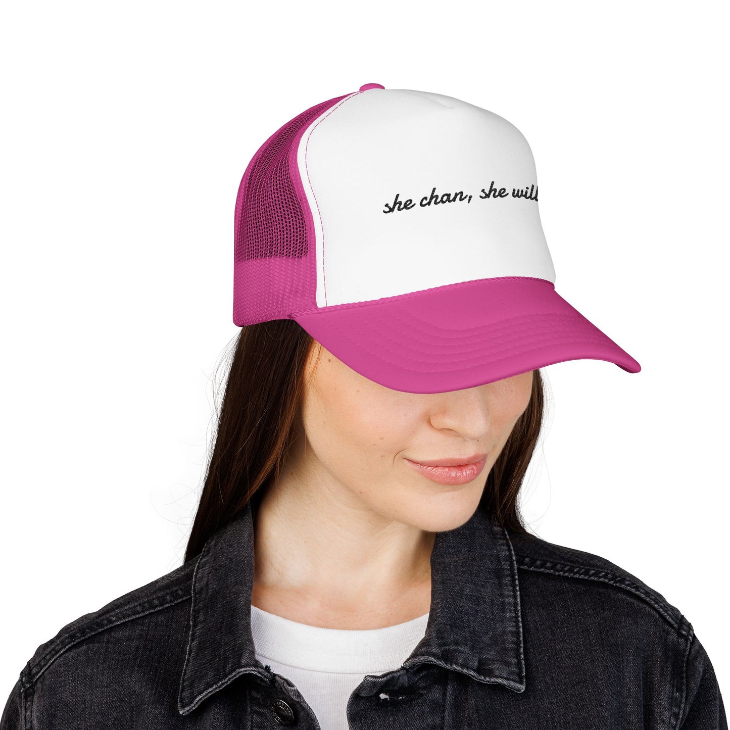 Embroidered Foam Trucker Hat