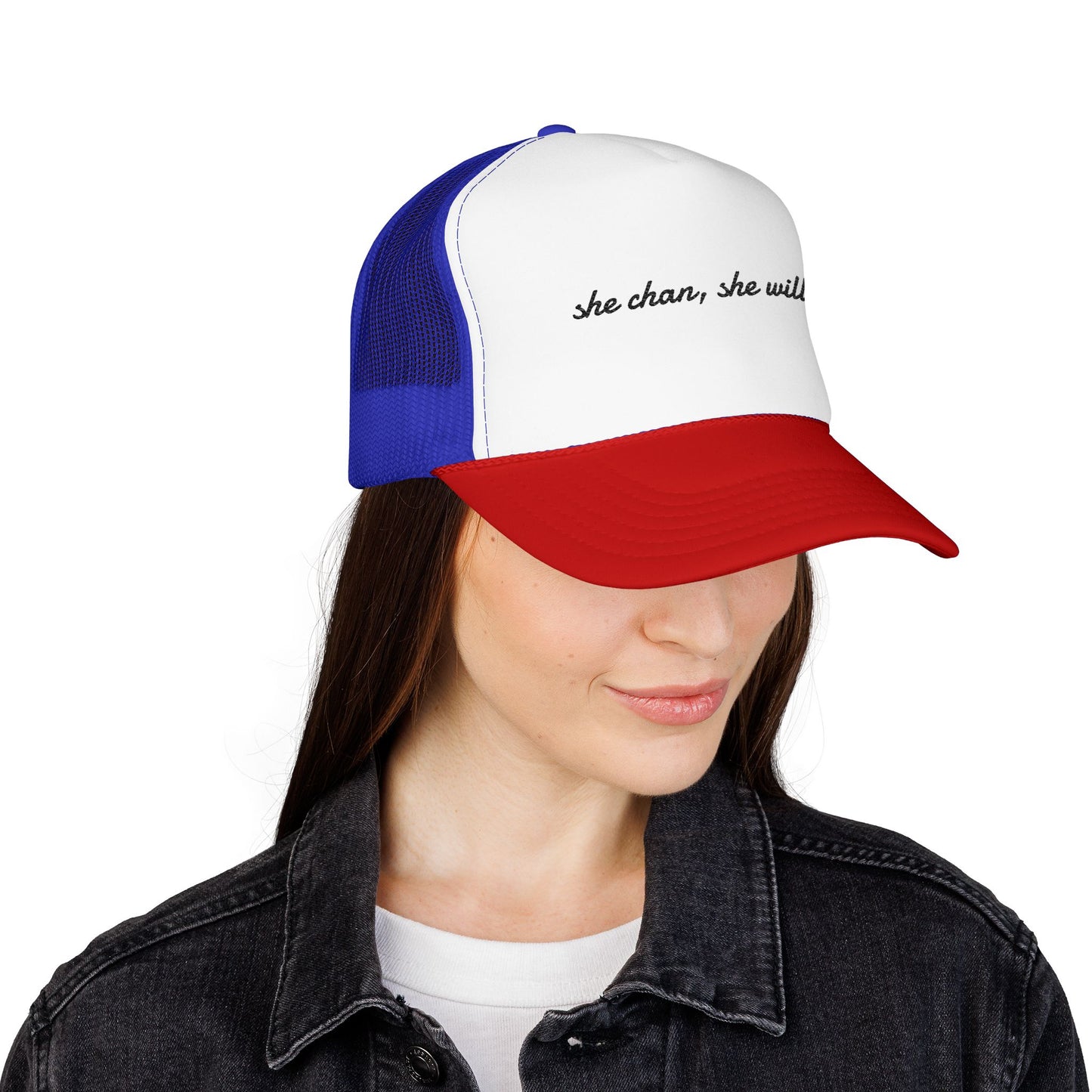 Embroidered Foam Trucker Hat