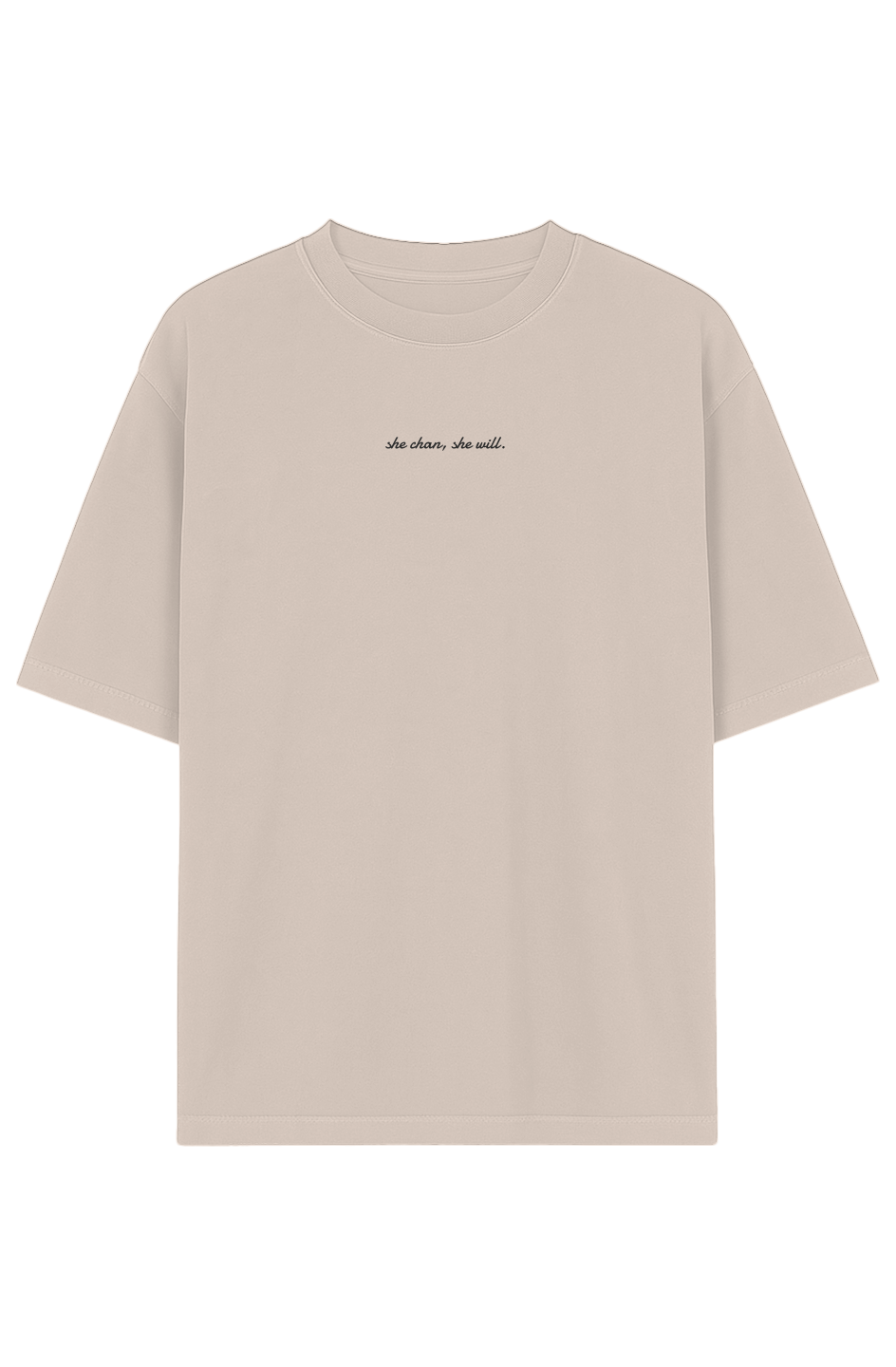 Garment-Dyed Drop-Shoulder Tee