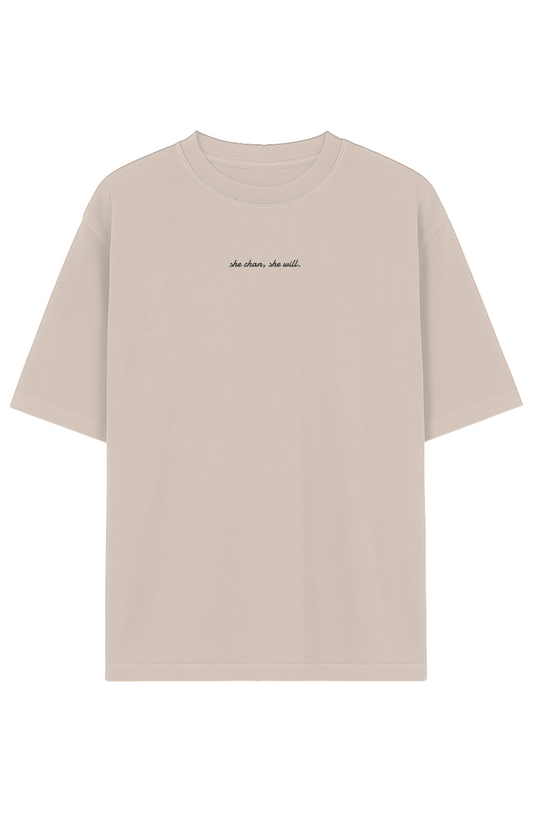 Garment-Dyed Drop-Shoulder Tee