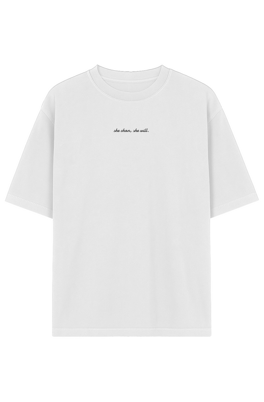 Garment-Dyed Drop-Shoulder Tee
