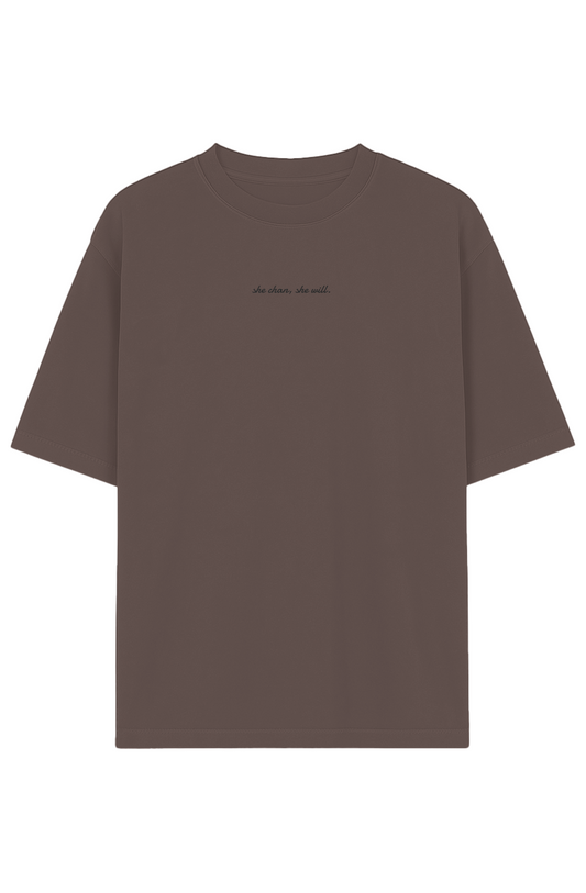 Garment-Dyed Drop-Shoulder Tee