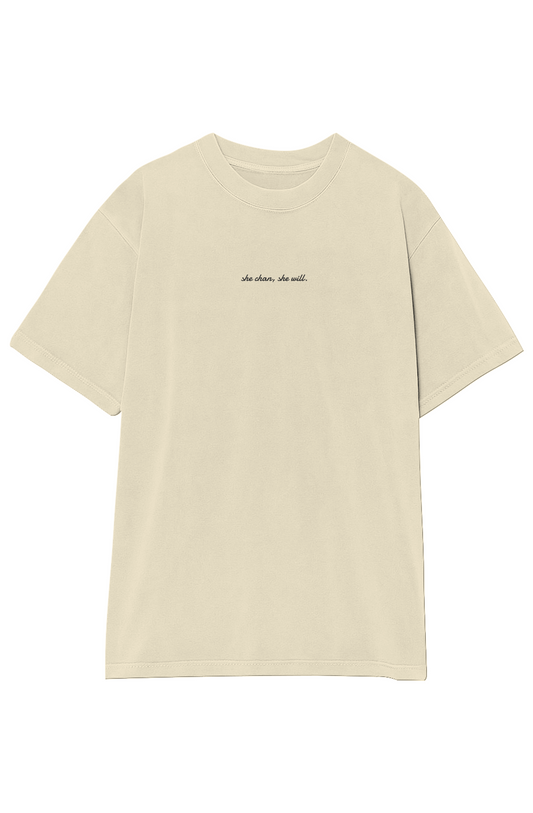 Garment-Dyed Crewneck T-Shirt