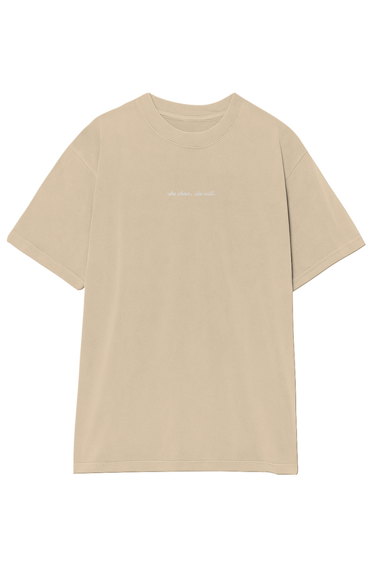 Garment-Dyed Crewneck T-Shirt
