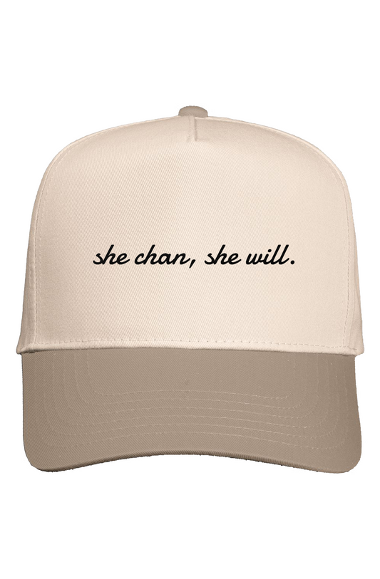 Five Panel Two Tone Cap
