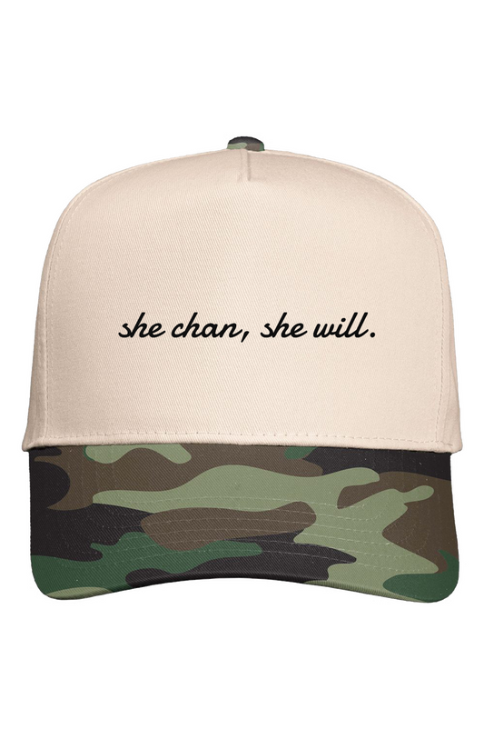 Five Panel Two Tone Cap