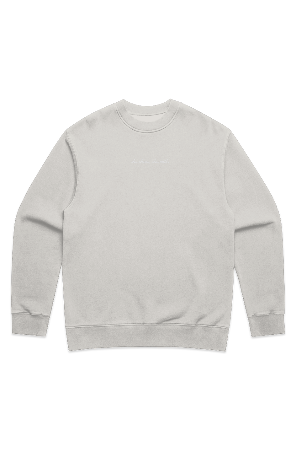 MENS RELAX FADED CREW
