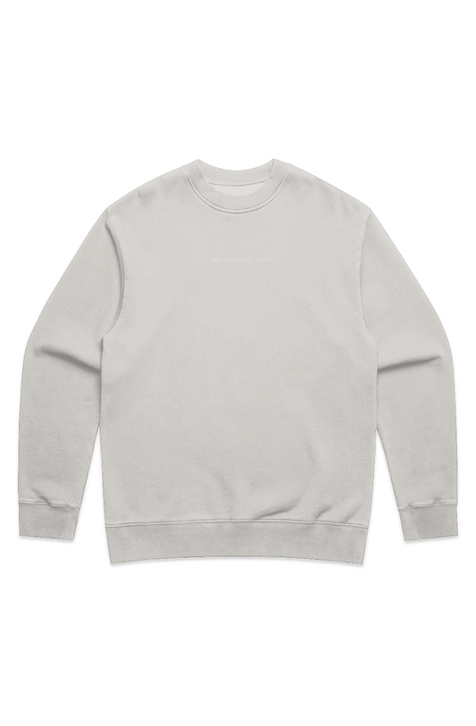MENS RELAX FADED CREW