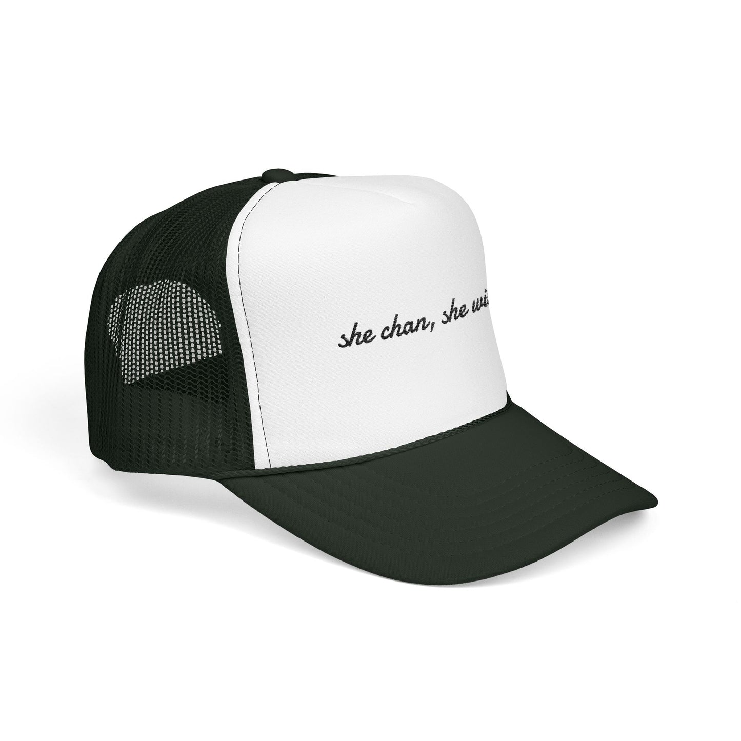 Embroidered Foam Trucker Hat