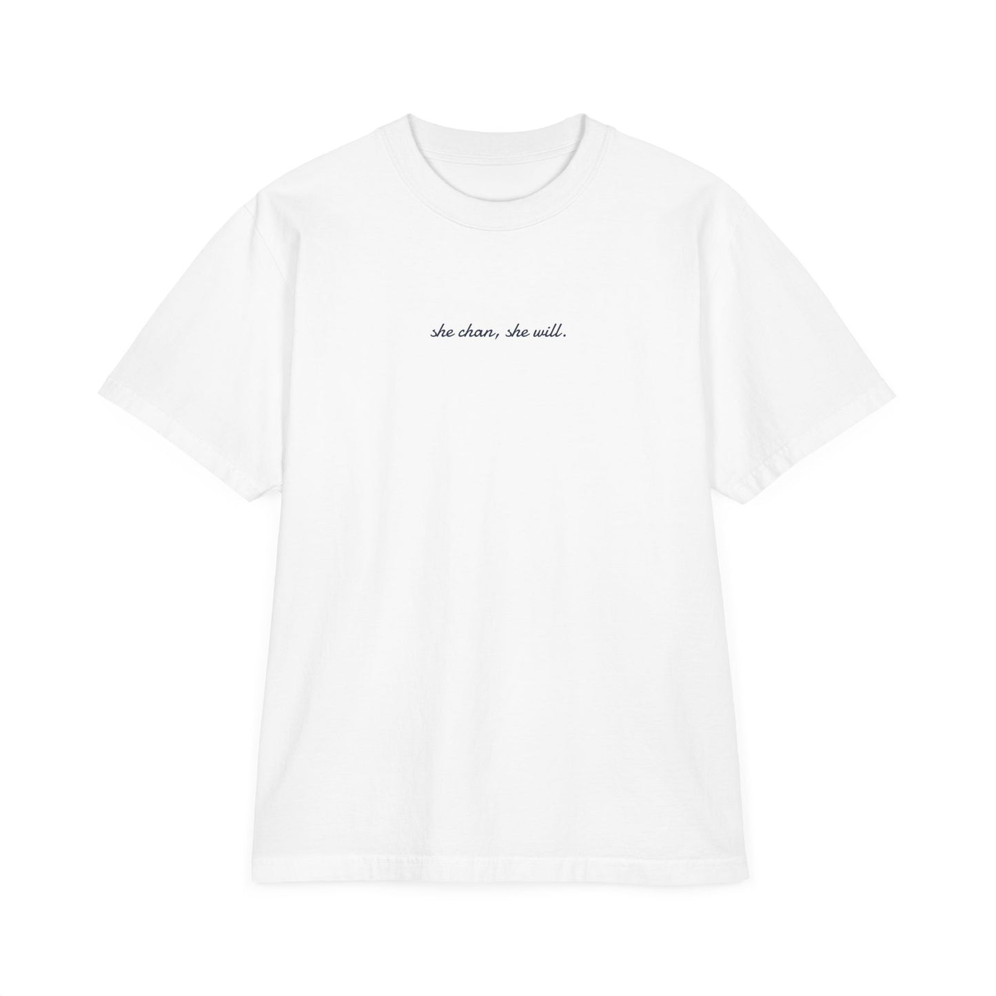Minimalist White T-Shirt Crewneck