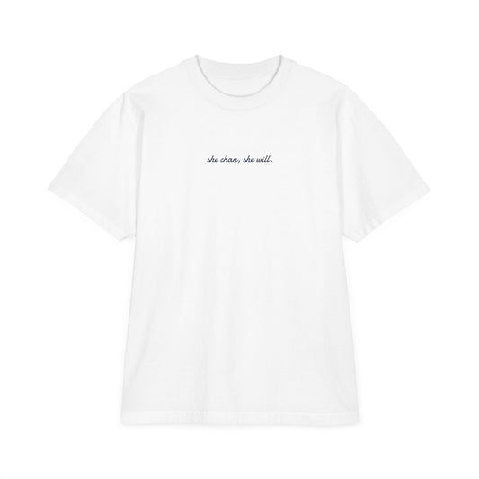 Minimalist White T-Shirt Crewneck