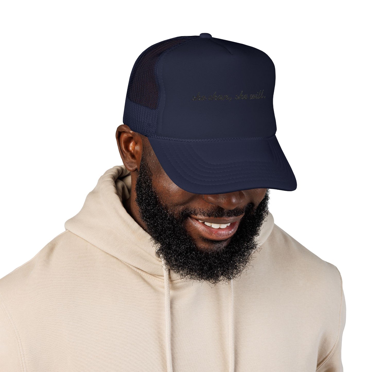 Embroidered Foam Trucker Hat