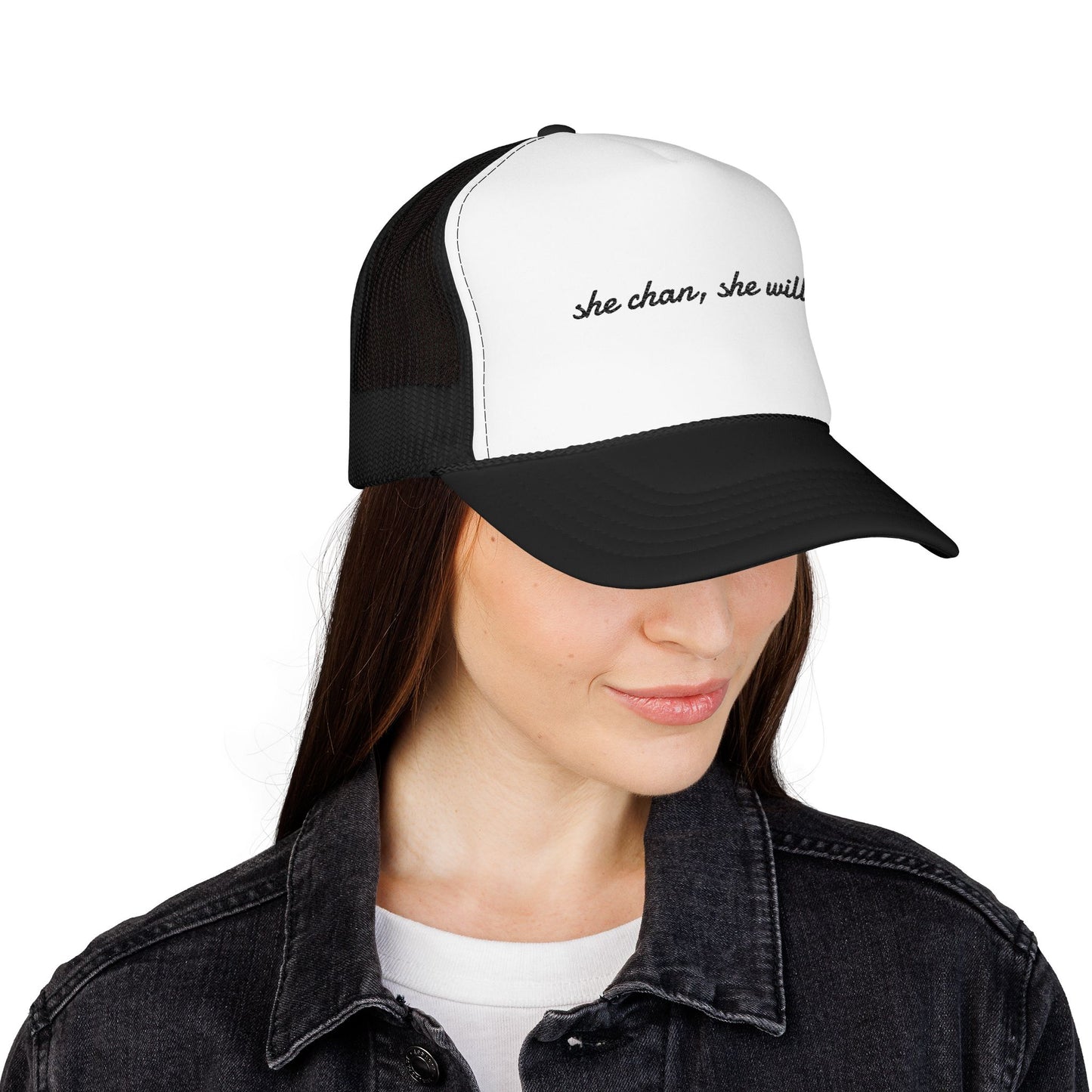 Embroidered Foam Trucker Hat