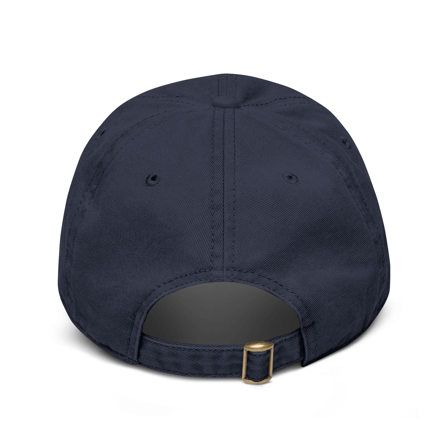Washed Baseball Cap — "She Can, She Will" Embroidered Hat