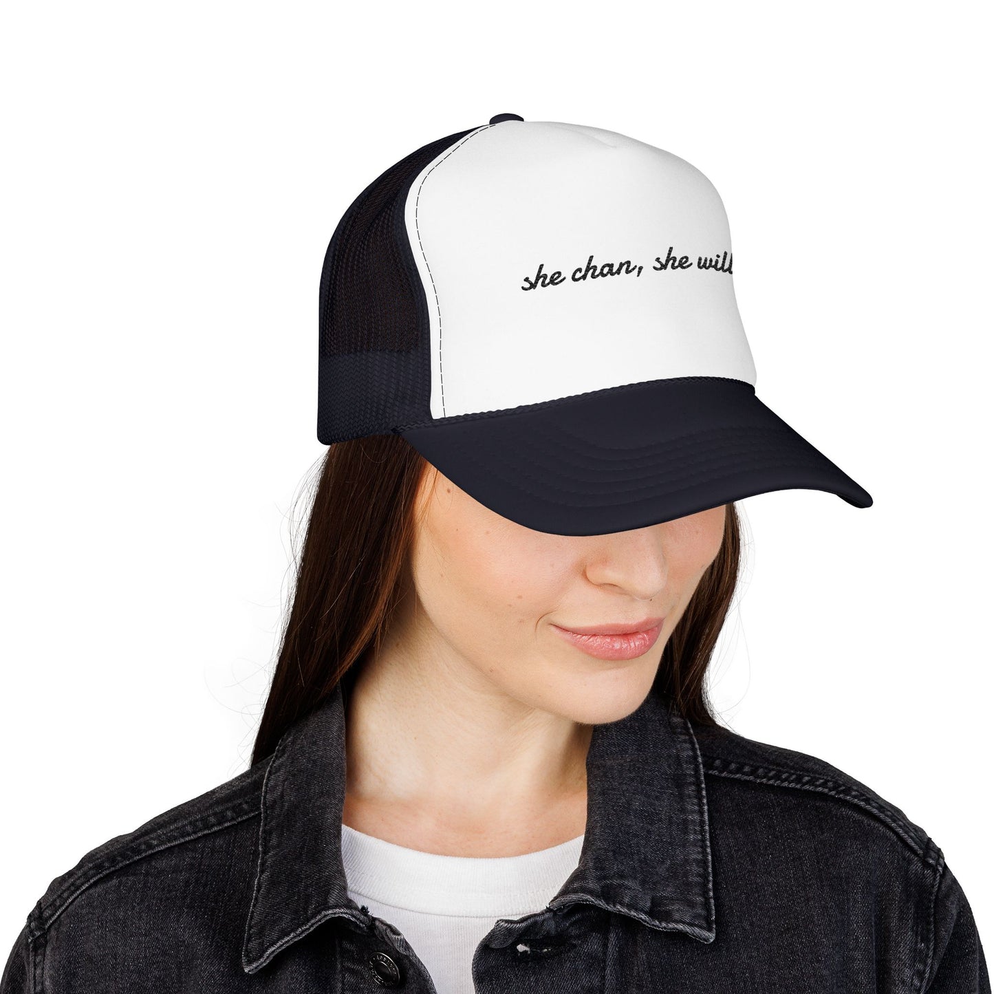 Embroidered Foam Trucker Hat