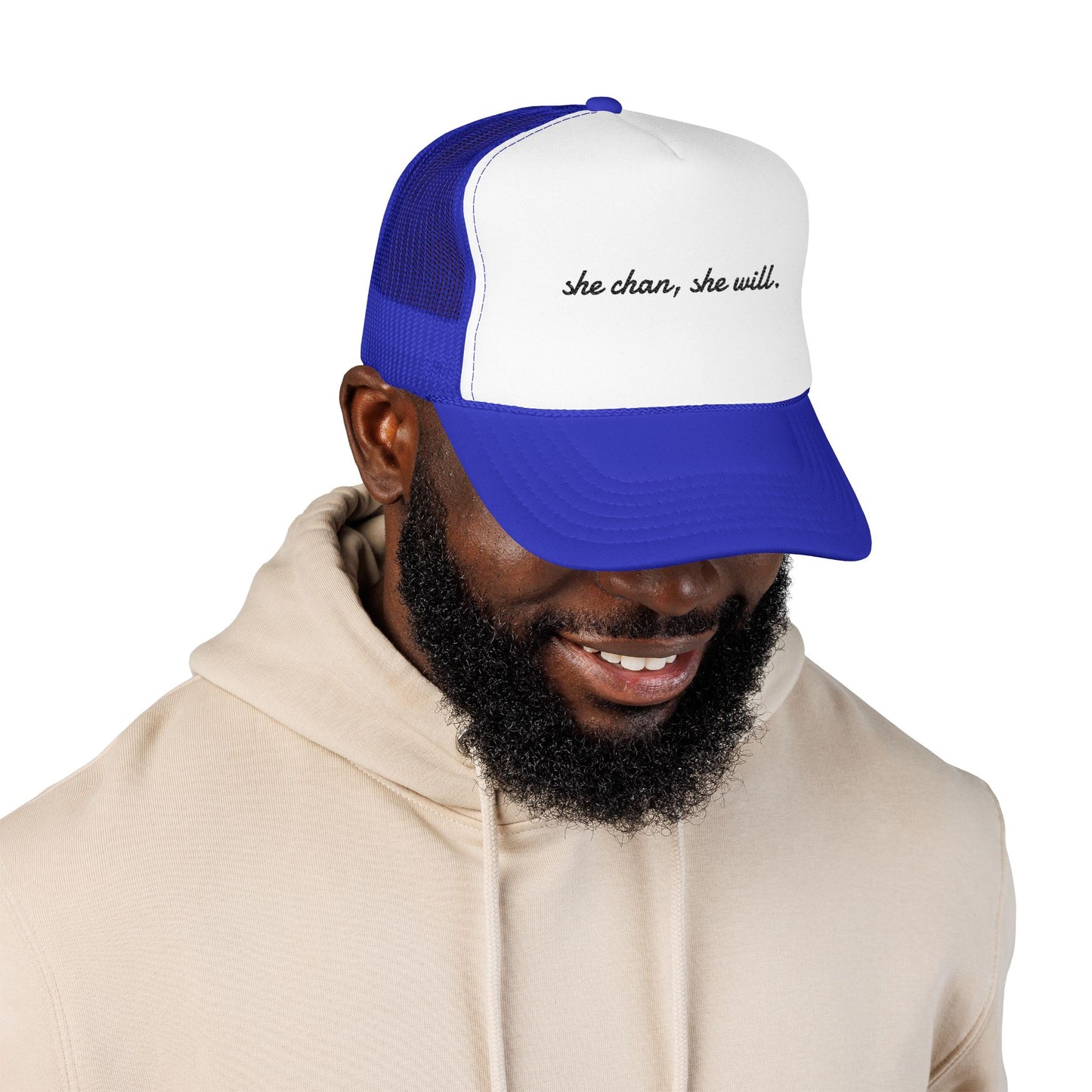 Embroidered Foam Trucker Hat