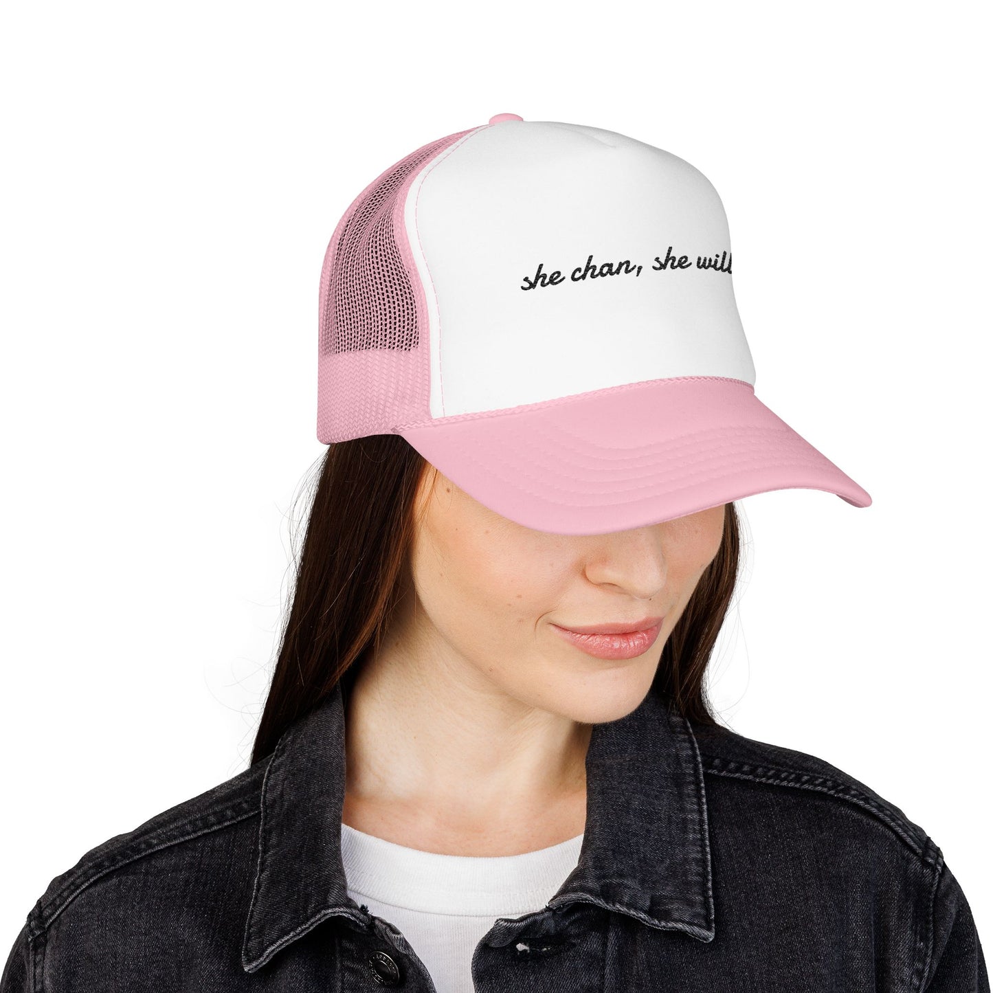 Embroidered Foam Trucker Hat